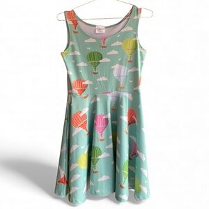 CowCow Whimsical Hot Air Balloon Dress Size Medium